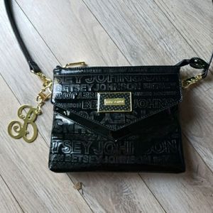 Vintage Betsey Johnson patent leather purse